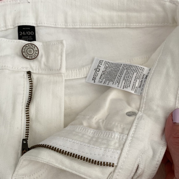 Banana republic white jeans - Picture 5 of 7